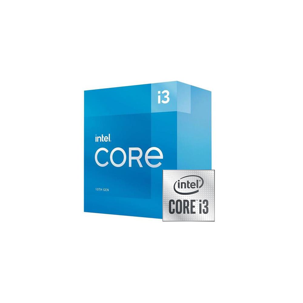 Processador Intel® Core™ i3-10105, 3.7GHz (4.4GHz Turbo), 4-Core 8-Threads, Cache 6MB, LGA 1200