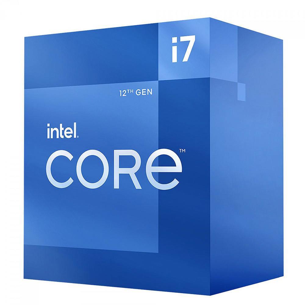 Processador Intel Core i7-12700, 2.1GHz (4.9GHz Turbo), 12-Core 20-Threads, Cache 25MB, LGA 1700