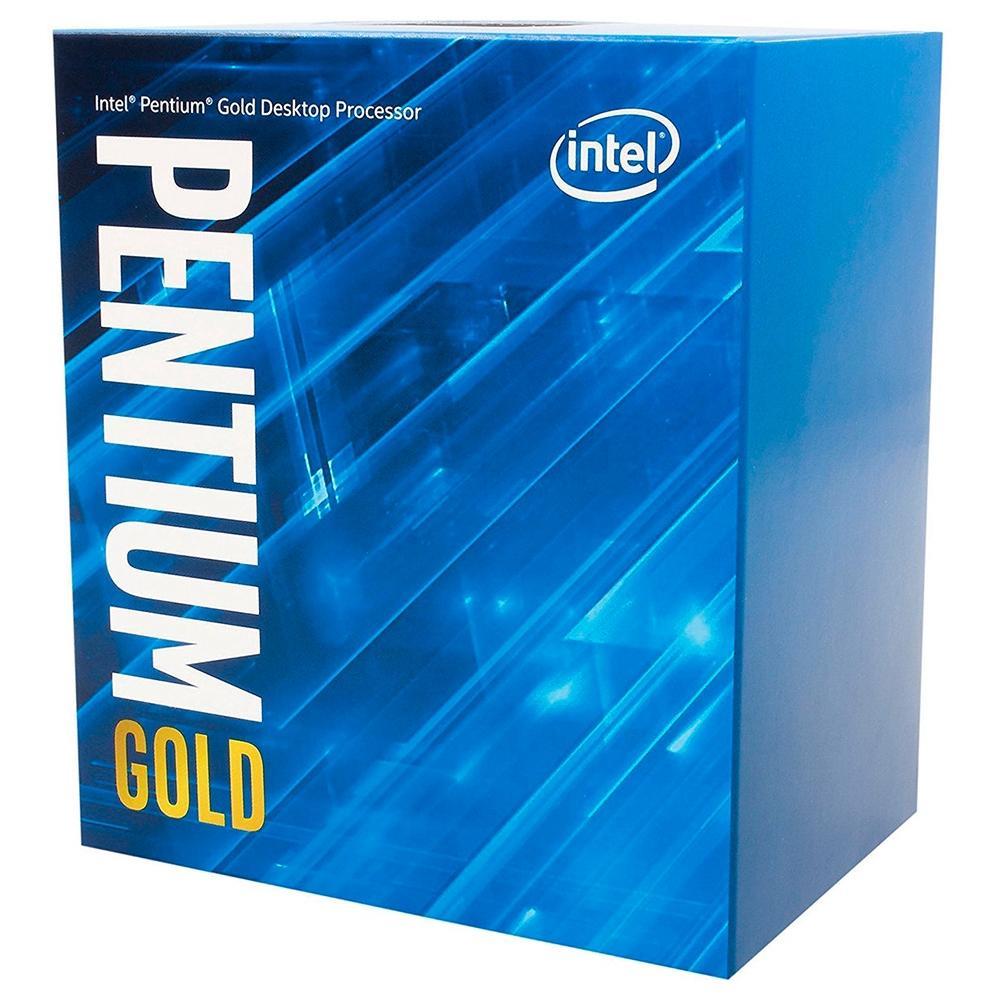 Processador Intel Pentium Gold G6405, 4.10GHz, 2-Core 4-Threads, Cache 4MB, LGA 1200